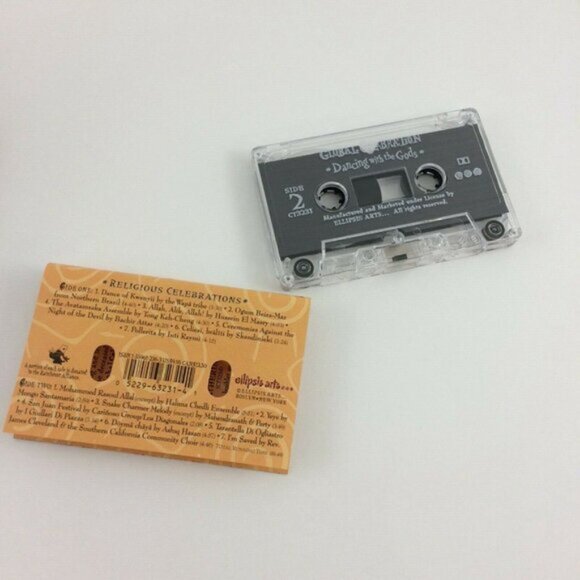 4 1990s Global Celebration World Music Cassette Tapes Ellipsis Arts New Age - Picture 7 of 12